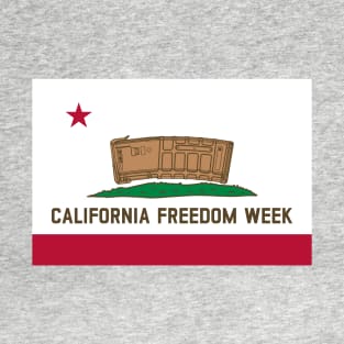 California Magazine Freedom Week Flag T-Shirt